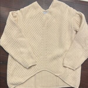 Maurie & eve oversizef cotton sweater size xs